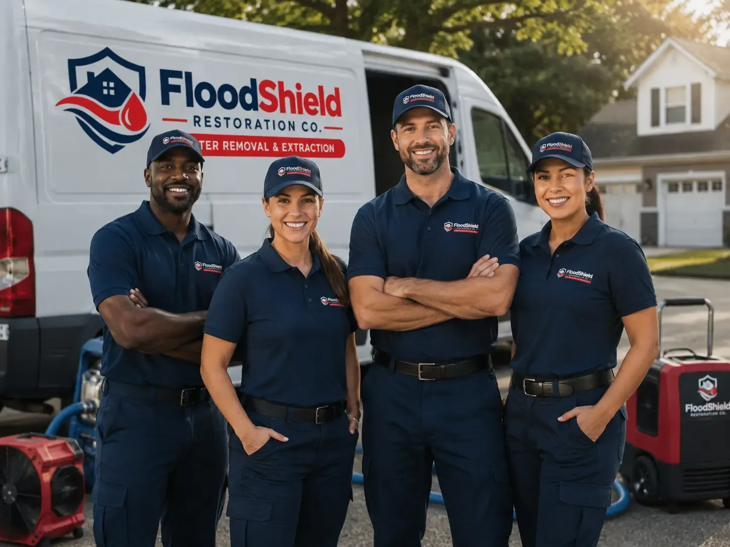 Flood Damage Restoration company in Batesland, SD